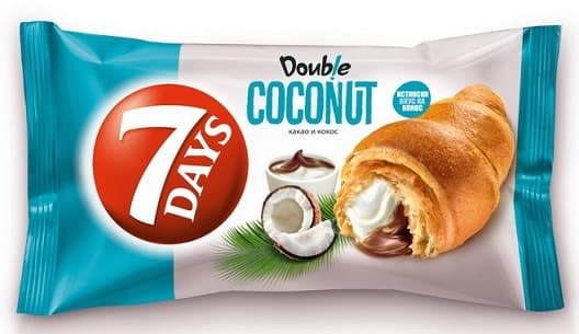 7 DAYS DOUBLE COCONUT CROISSANT 80G