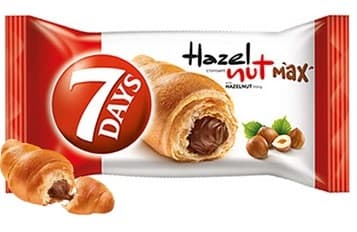 7 DAYS HAZELNUT MAX CROISSANT 80G