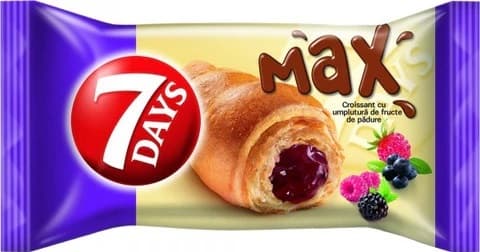 7 DAYS FOREST FRUIT CROISSANT 80GR
