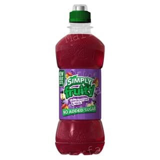 SIMPLY FRUITY BLACKCURRANT&APPLE 330ML (PET)