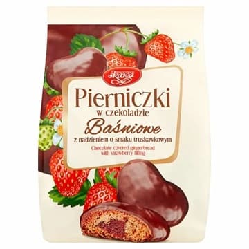 SKAWA PIERNICZKI CZEKOLADZIE TRUSKAWKOWYM 150G