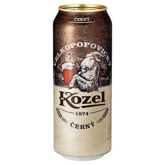 KOZEL CERNY (DARK) 3.8% 500ML CAN !