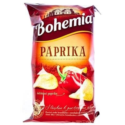 BOHEMIA CHIPS PAPRIKA 130GR