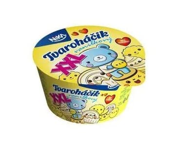 NIKA TVAROHACIK VANILKA XXL 120GR