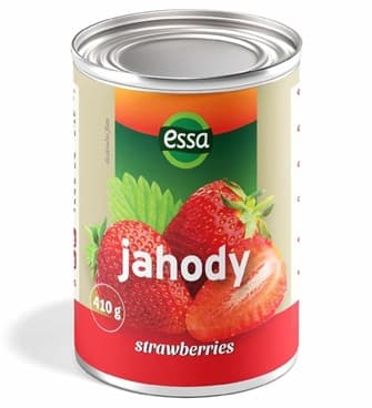 ESSA JAHODOVY (STRAWBERRY) KOMPOT 410GR 