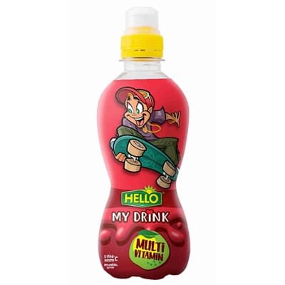 HELLO MY DRINK MULTIVITAMIN 0.33LT