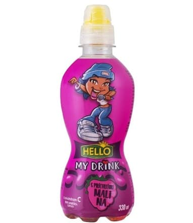 HELLO MY DRINK MALINA 0.33LT