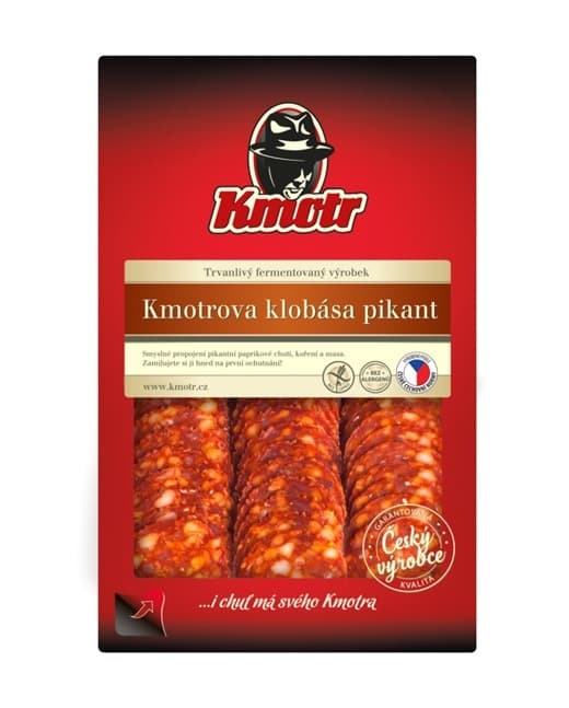 KMOTR KLOBASA PIKANT KRAJENA 75GR