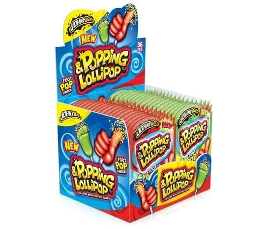 JOHNY BEE POPPING LOLLIPOP FOOT POP FINGER 36X13GR
