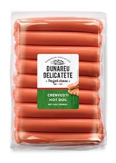 DUNAREU DELICATETE CRENVUSTI HOTDOGS 100G