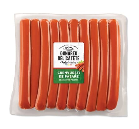 DUNAREU CRENVURSTI DE PASARE / FRANKS WITH POULTRY