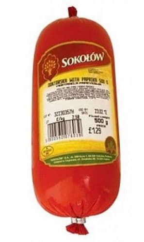 SOKOLOW DOKTORSKA PAPRYKA SAUSAGE 500G