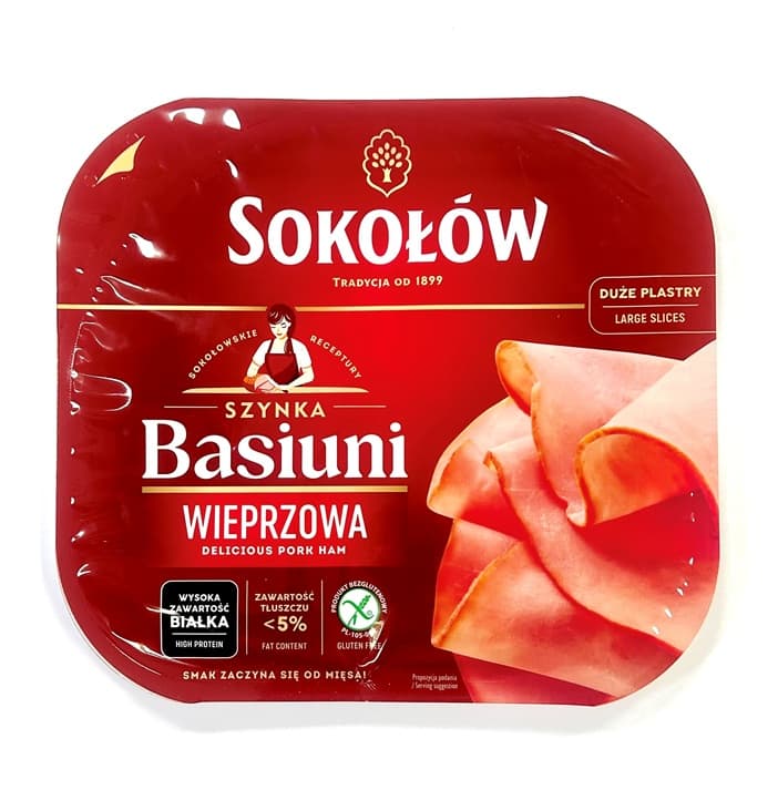 SOKOLOW SLICED GRANDMAS EXTRA HAM 140G