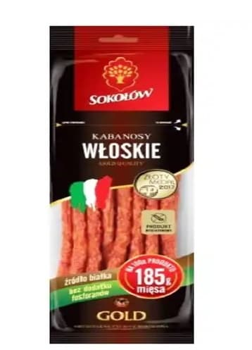 SOKOLOW BIG ITALIAN KABANOS 280G