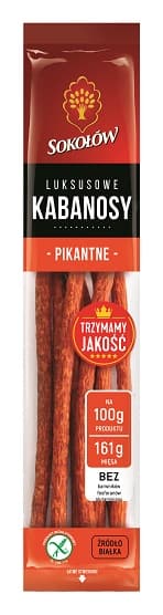 SOKOLOW SPICY LUX KABANOS 450G