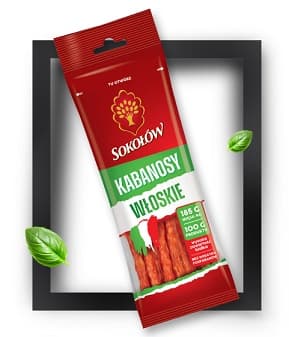 SOKOLOW SMALL ITALIAN KABANOS 140G
