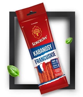 SOKOLOW SMALL FRENCH KABANOS 120G