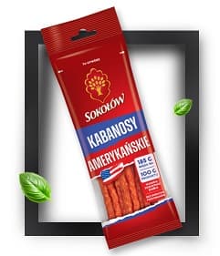 SOKOLOW AMERICAN KABANOS 120G