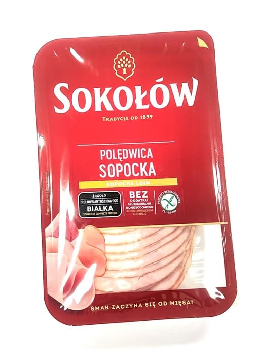 SOKOLOW SLICED SOPOCKA LOIN 140G