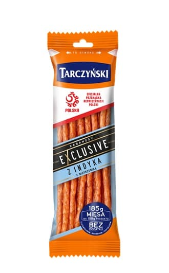 TARCZYNSKI KABANOSY INDYKA WIEPRZ (TURKEY & PORK) 