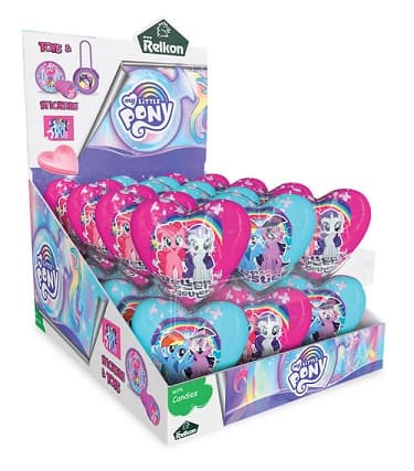 JM MY LITTLE PONY SURPRISE EGGS HEART WITH CANDIES