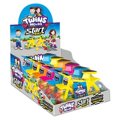 TWINS BRO&SIS START BIKE 