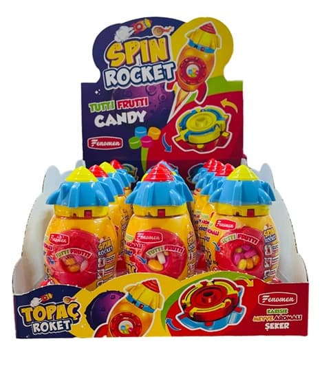 FENOMEN SPIN ROCKET TUTTI FRUTTI CANDY 10GR
