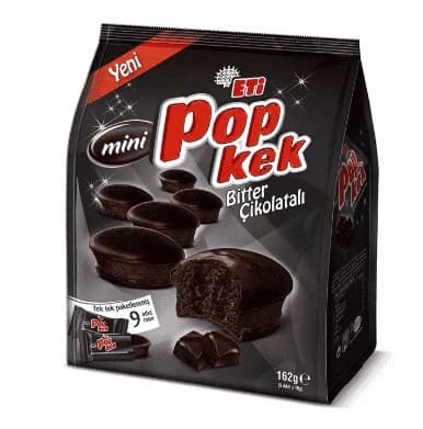 ETI MINI POP KEK BITTER CIKOLATALI 162GR