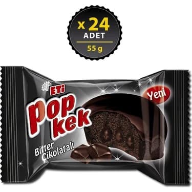 ETI POPKEK BITTER CHOCOLATE CAKE 55GR