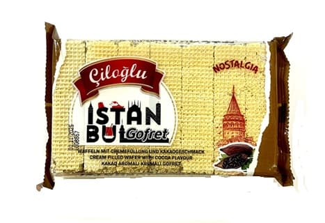 CILOGLU CREAM FILLED WAFER COCOA FLAVOUR 200GR