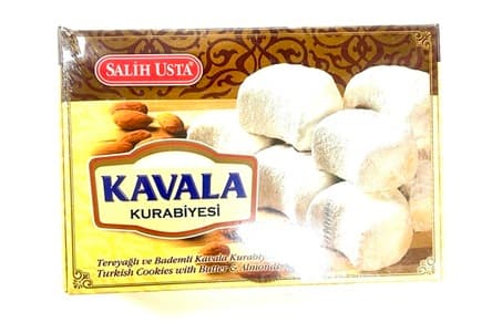 KAVALA KURABIYESI / COOKIES WITH BUTTER & ALMONDS 