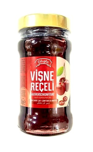 CILOGLU VISNE RECELI / SOUR CHERRY JAM 380GR