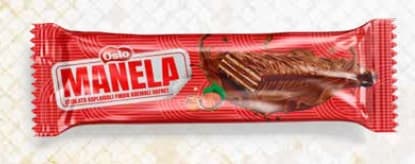 MANELA COCOA COATED WAFER HAZELNUT 4 FOR £0.99 PM