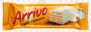 ARRIVO WHITE CHOCO WAFER MILK CREAM 4 FOR £0.99 PM