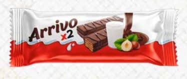 ARRIVOX2 COCOA WAFERS HAZELN. CREAM 3 FOR £0.99 PM