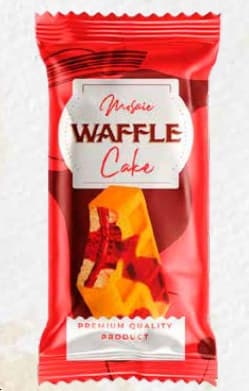 OSLO MOSAIC WAFFLE RED CAKE 3 FOR £0.99 PM
