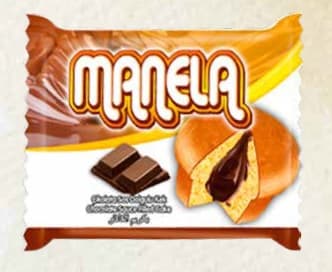 MANELA CHOCO SAUCE FILLED CAKE 30GR 4 FOR £0.99 PM