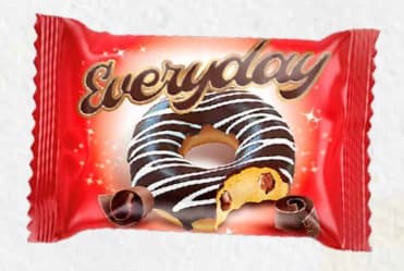OSLO EVERYDAY CHOCOLATE DONUT CAKE 3 FOR £0.99 PM