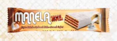 MANELA WHITE COATED COCOA WAFER 3 FOR £1.19 PM