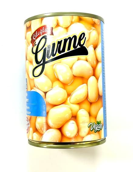 CILOGLU BEYAZ FASULYE / WHITE BEANS TIN 400GR