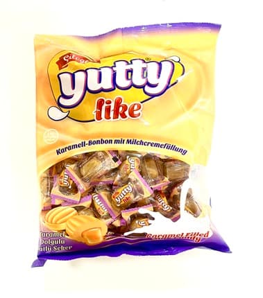 YUTTY CARAMEL FILLED MILK CANDY 300GR