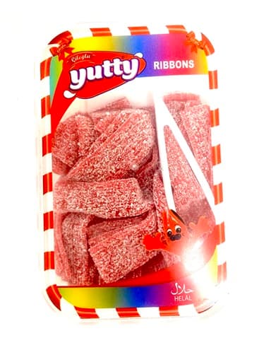 YUTTY BELT CILEK (SOUR RIBBONS STRAWBERRY) 225GR