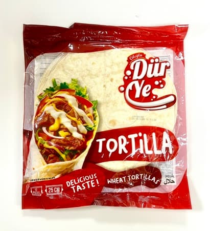 CILOGLU DURYE TORTILLA 25CM 650GR (10 PCS)