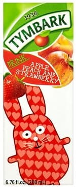 TYMBARK STRAWBERRY-APPLE-PEACH 200ML