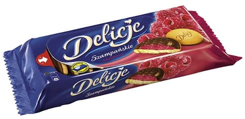 WEDEL DELICJE JAFFA RASBERRY 147G