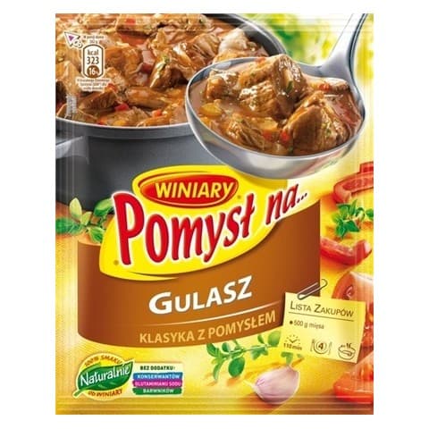WINIARY POMYSL NA GULASZ Z CEBULA I PAPRYKA 47GR