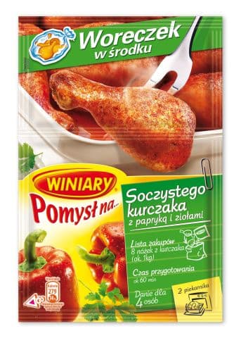 WINIARY POMYSL SOCZYSTY KURCZAKA PAPRYKA ZIOLAMI 
