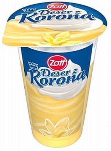 ZOTT DESER KORONA WANILIOWA 175G