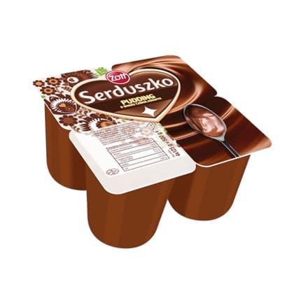 ZOTT SERDUSZKO CHOCOLATE 4x125G